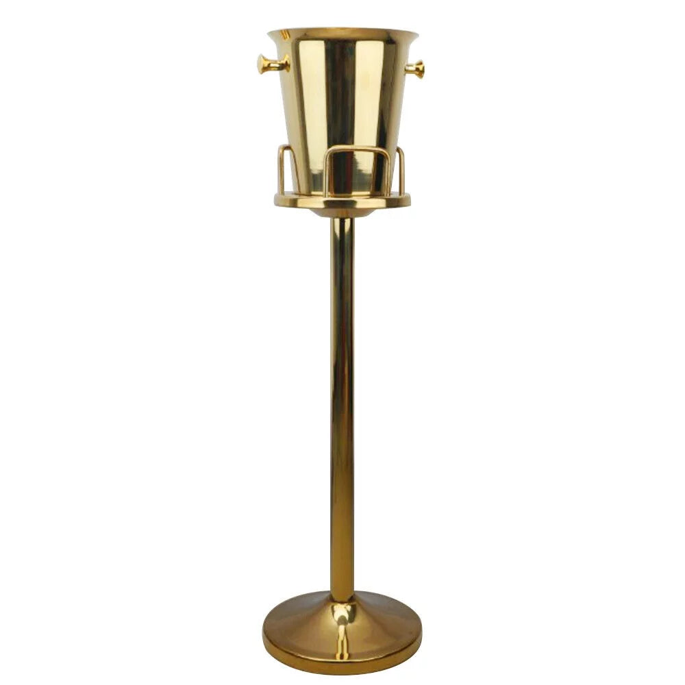 Titanium Holder for Hotel Bucket Bucket Bar Ice Champagne Party Home Vasque Bucket Gold Ice