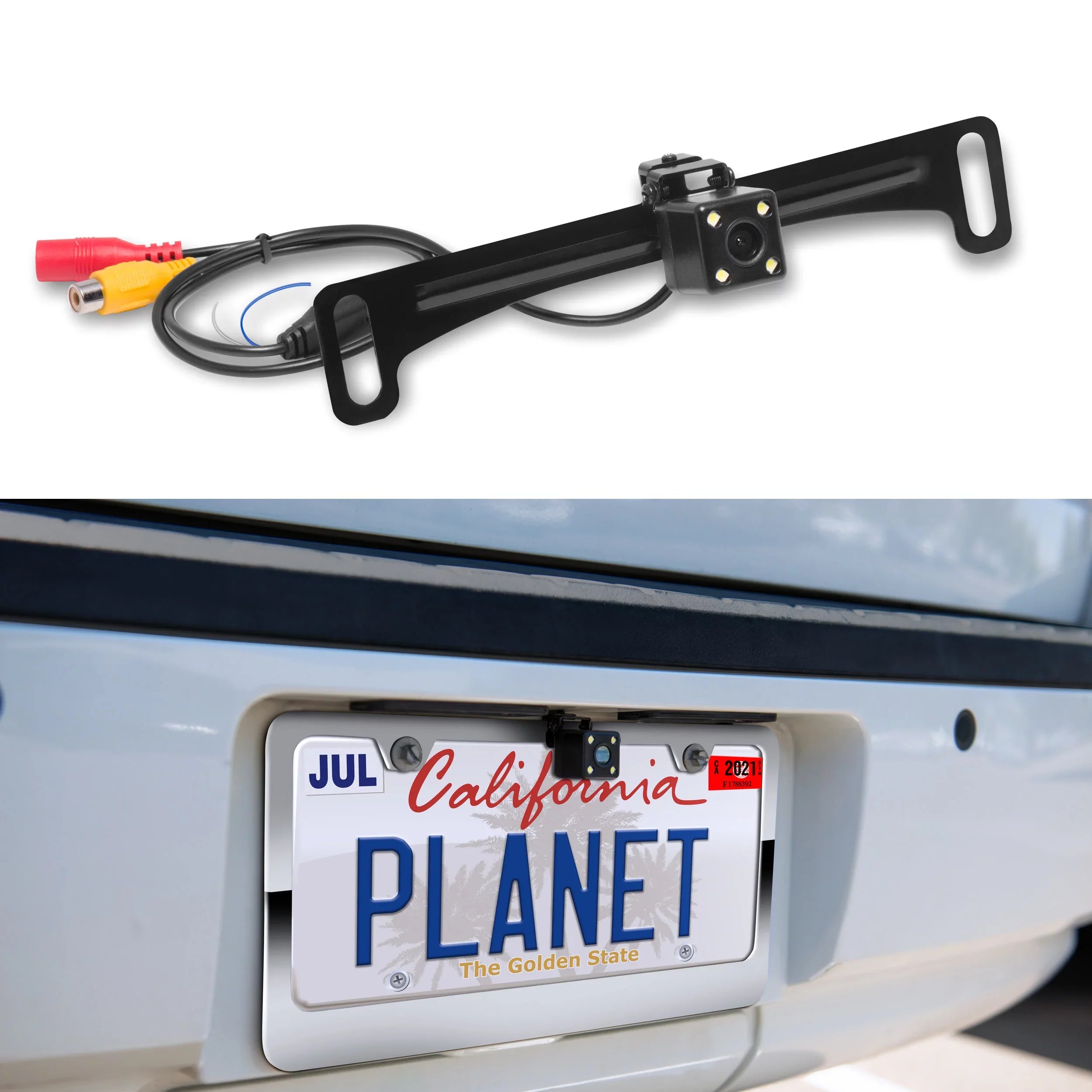 Audio PCAM40B Planet Rearview Reverse Camera Backup Car