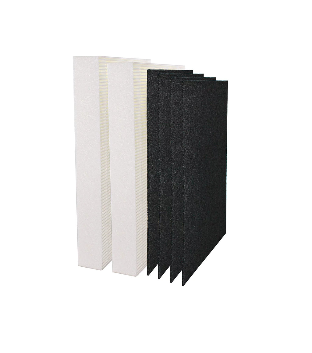 Purifier, Carbon AP-1216-FP with 4 2 Coway Air Tower Compatible AP-1216L HEPA Replacement Set Filters