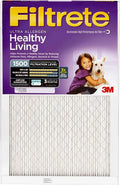 White 1" - FPR9 Filtrete Filter 1-Pack Allergen 3M X X Ultra Furnace Air 16" Reduction 2001DC-6 25"