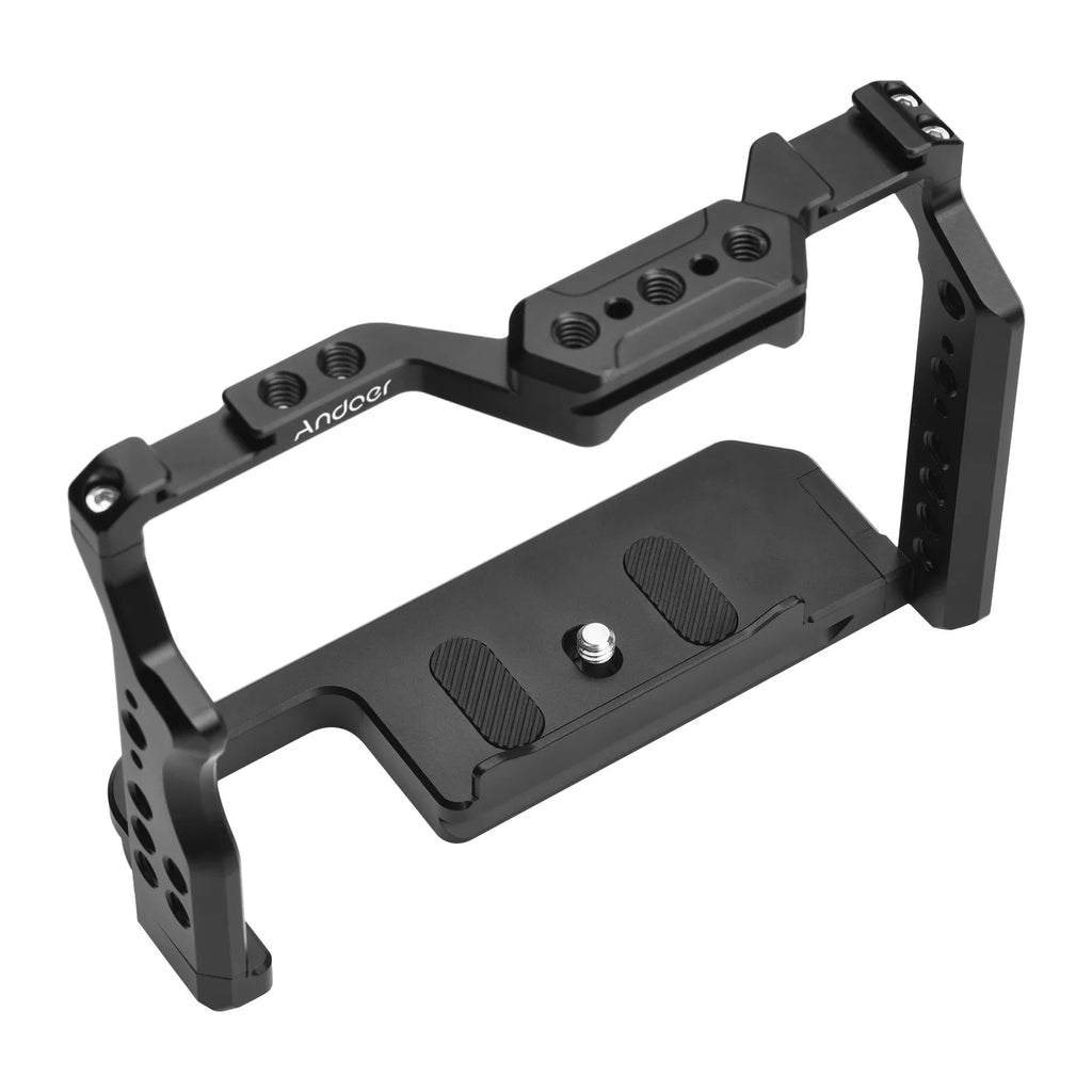 Alloy Inch for with Dual A7R A7R 1/4 Cold Sony Replacement III/ II/ A7S Cage Video Threads Andoer Shoe Numerous Aluminum II A7IV/ Cage Mounts Camera A7III/ A7II/