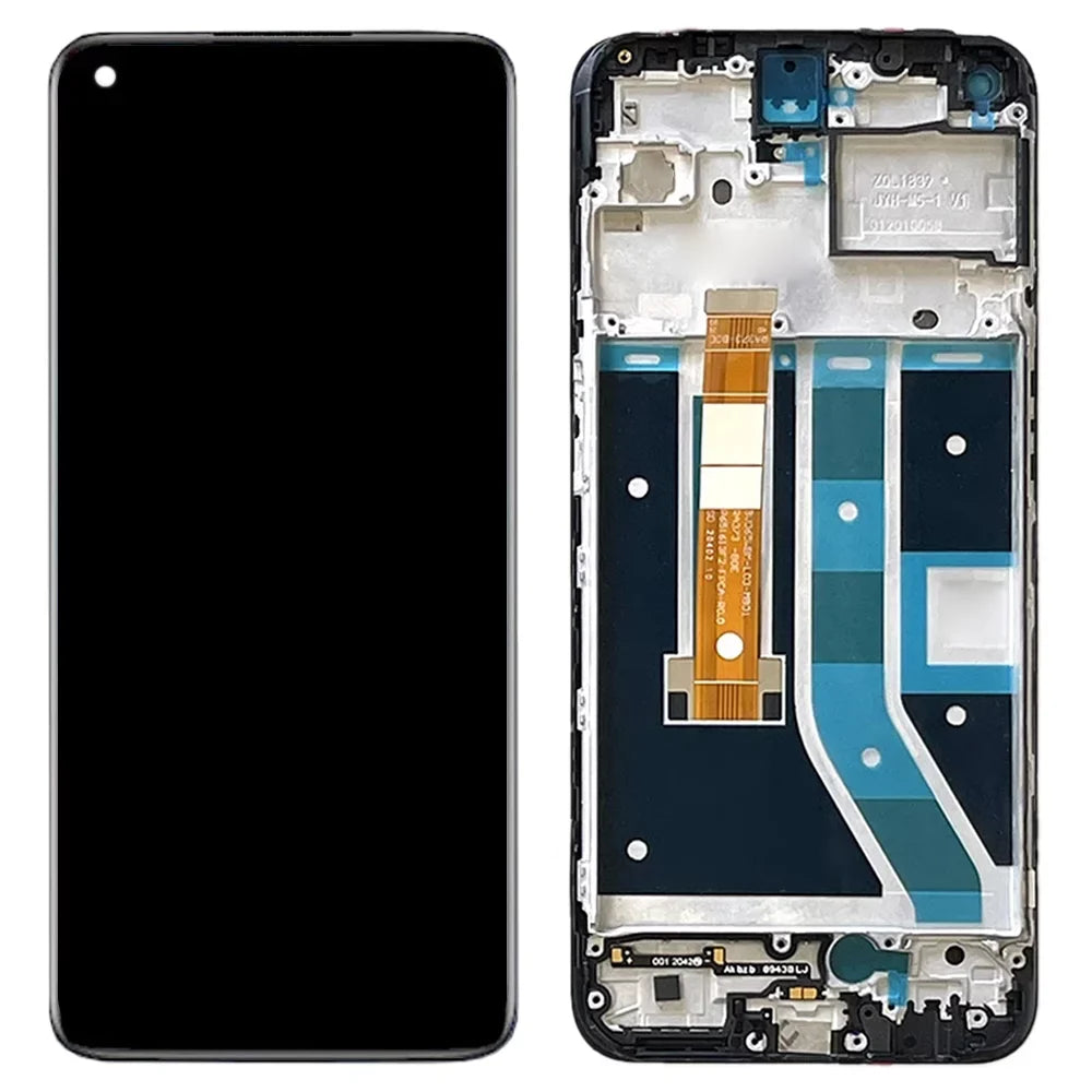 Frame (Black) with LCD Assembly N100 Full OEM Screen OnePlus BE2013 Digitizer Nord For