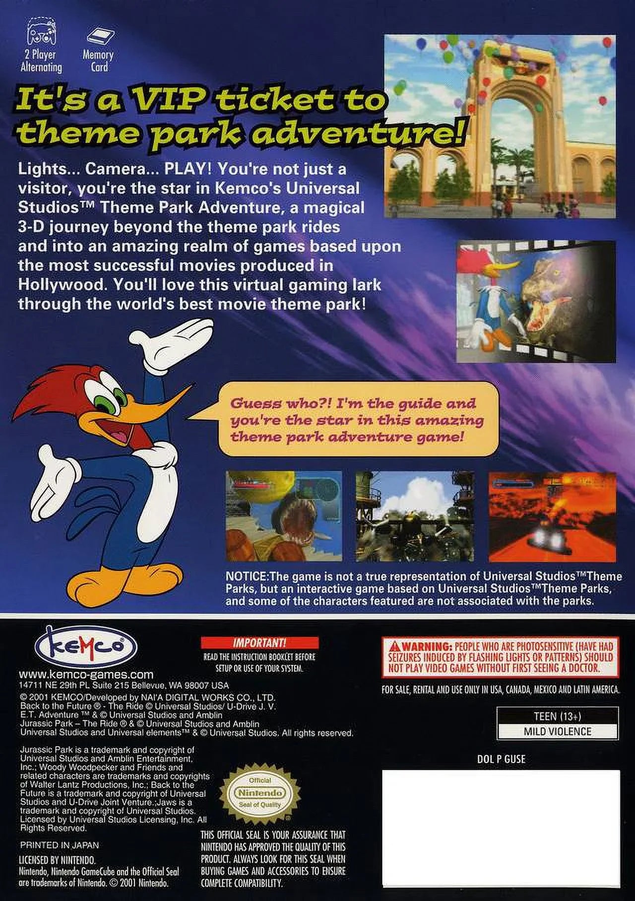Theme Adventure Parks Universal Studios