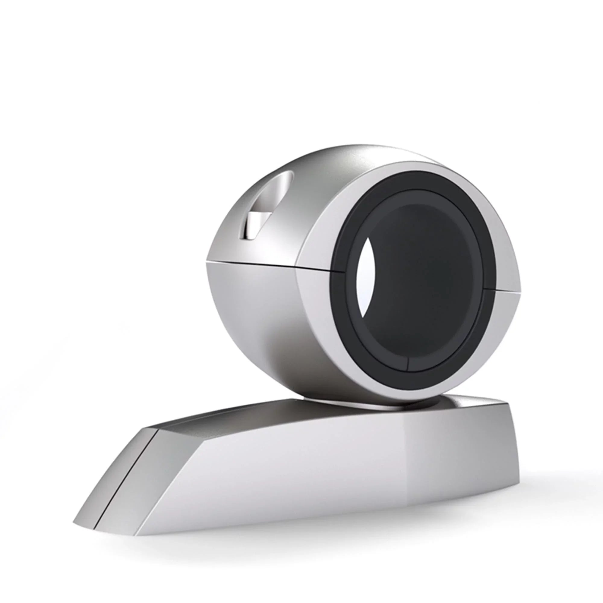 Sports White Swivel 7.7'' Tower and Speaker SG-FLT772SPW Fusion with 4-Channel Clamps Amplifier SG-DA41400