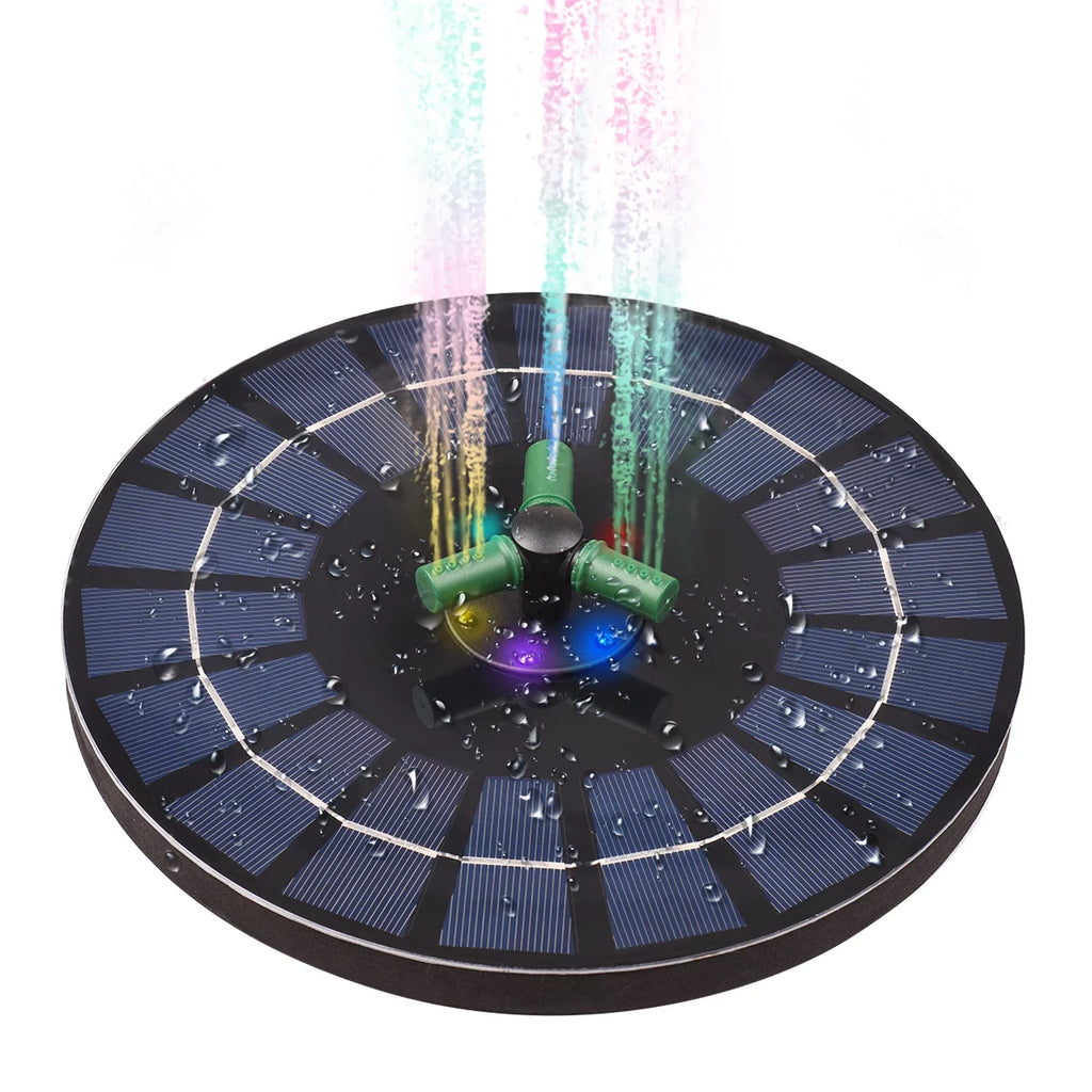 Auto-shut Pond Nozzle 9 Off Brewel Inch Pump With Pump 6w fountain,Battery Led Solar Off Rookin Auto-shut Water With Rotatable With Battery Nozzle Off Solar Inch Yaliya 9 Auto-shut Bath