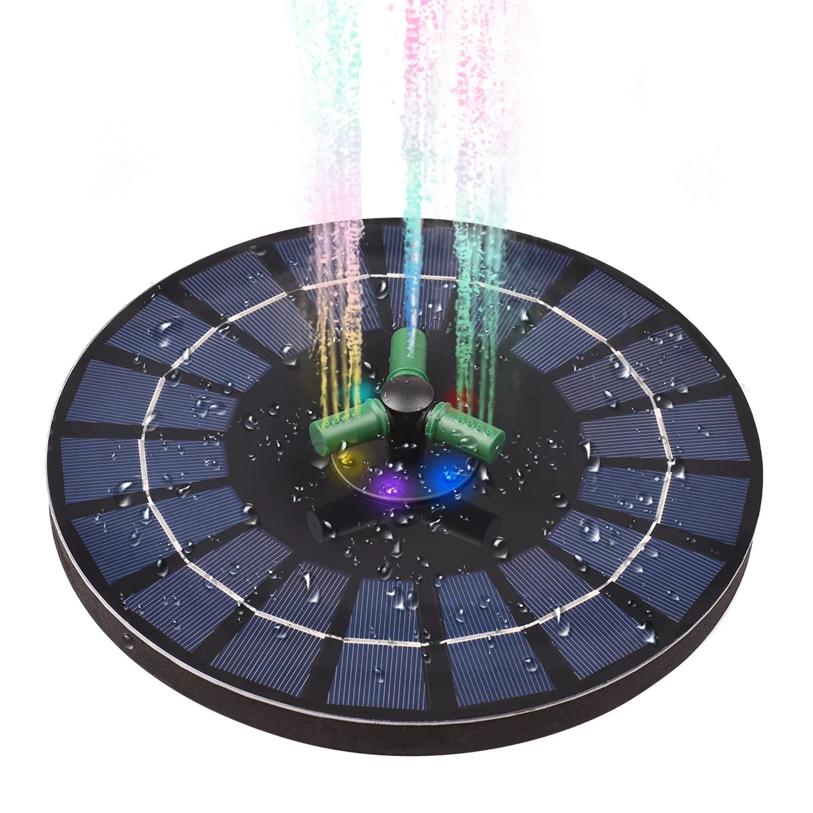 Auto-shut Pond Nozzle 9 Off Brewel Inch Pump With Pump 6w fountain,Battery Led Solar Off Rookin Auto-shut Water With Rotatable With Battery Nozzle Off Solar Inch Yaliya 9 Auto-shut Bath