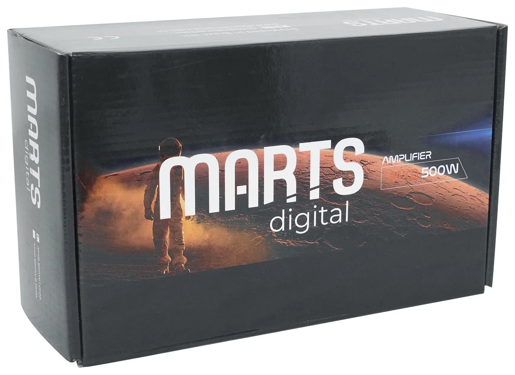 500 Kit 1 500w MXD Digital Amplifier+Bass Marts RMS Car Mono Remote+Amp OHM