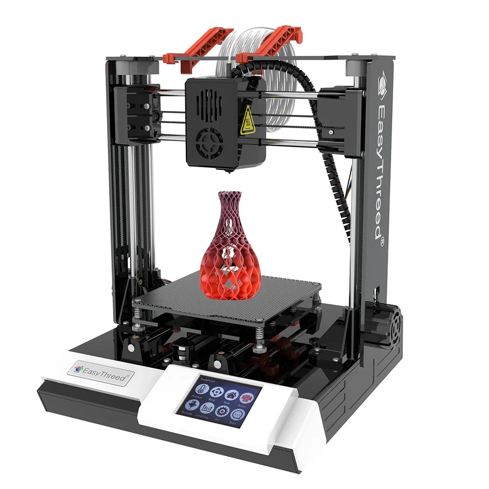 HUIOP EasyThreed printer,Print 3D-Printer Comes K6 TF 3D Size Printer Removable Printer 100x100x100mm/4x4x4inches Hine 3D Hine MIZUH 3D Kids Printer Plus Plus ICHU Printers