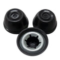 3 Pack Charcoal Wheel Hubcap Center Cover Weber Grill Retainer Cap Kettle