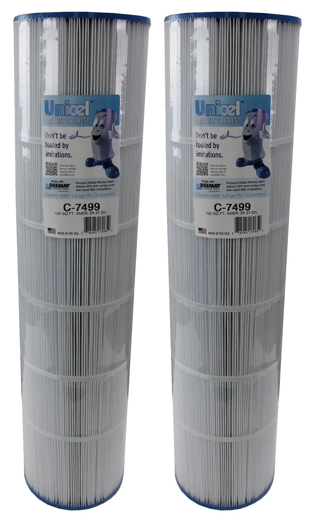 C-7499 Filters Replacement Sq Premier 2) Spa Unicel 100 American Cartridge Ft