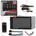 Android & Acoustik back-up 2-din W/ Apple Nightvision Power Waterproof camera Dvd Bluetooth Carplay DiscountCentralOnline with Auto 7" Stereo HL09 CPAA-70D Cd