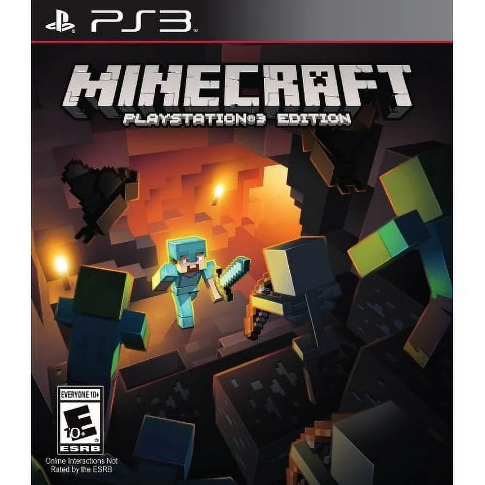 '- PlayStation 3 Refurbished Minecraft