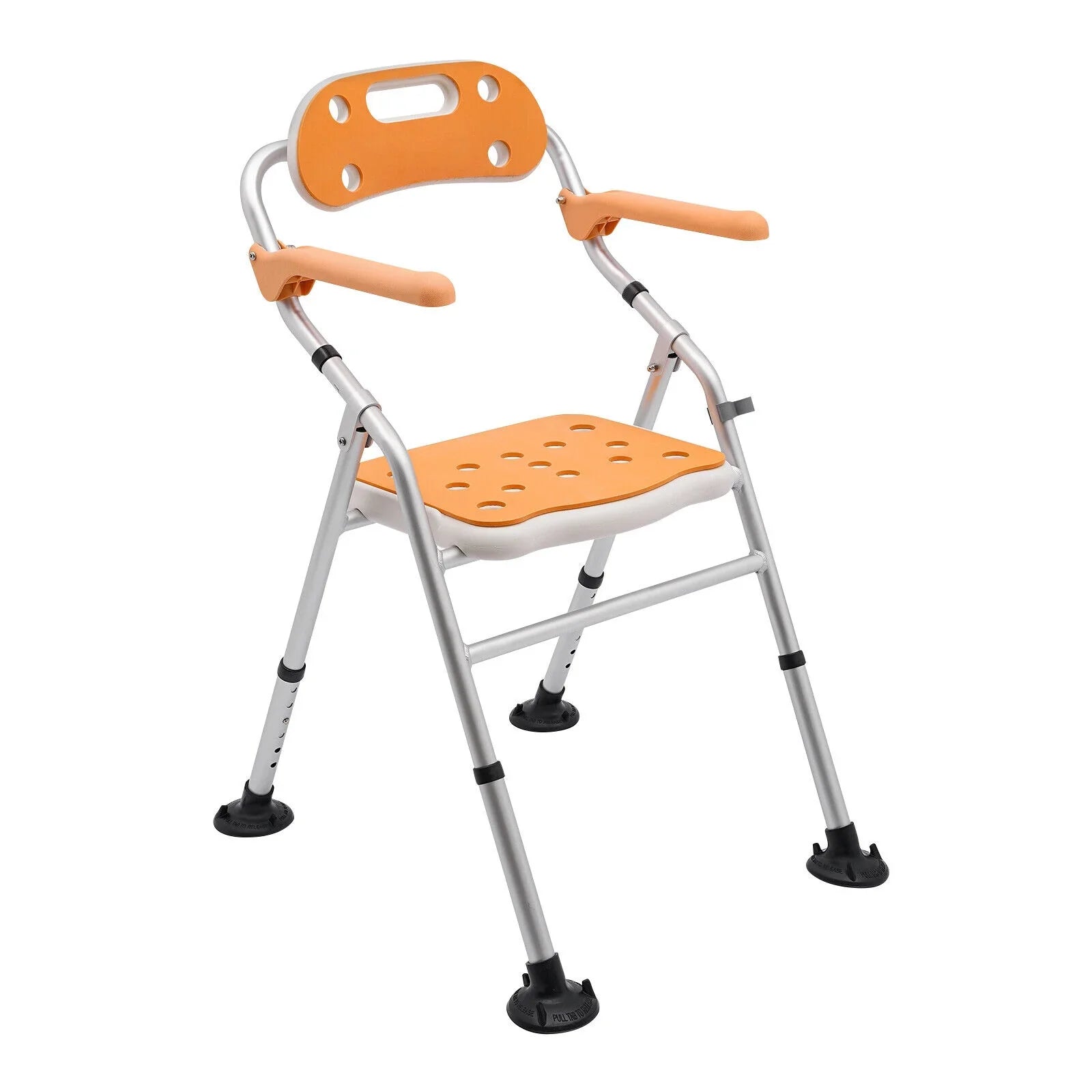 330lb Bath Adults Shower Bench for Tub Seat Handicap Stool Seniors Chair Folding