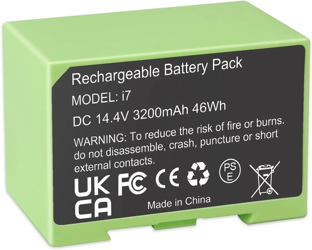 7550 3550 7150 4150 4624864 e5152 i4 i7+ Lithium Roomba e5 i4+ Battery i3 ion Replacement ABL-D1 3150 for Irobot i3+ 3200mAh i7 i7 e5154