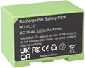 7550 3550 7150 4150 4624864 e5152 i4 i7+ Lithium Roomba e5 i4+ Battery i3 ion Replacement ABL-D1 3150 for Irobot i3+ 3200mAh i7 i7 e5154