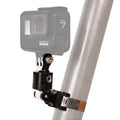 GoPro - Universal Mount Aluminum Tube Mount, Black Anodize 60200