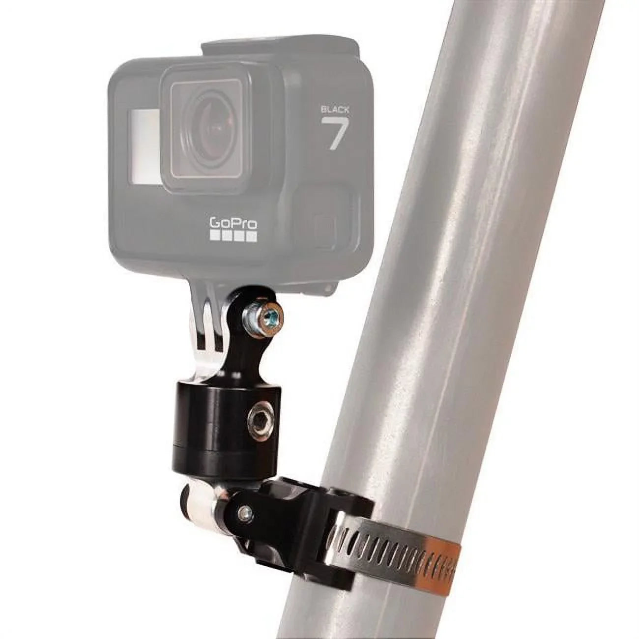 GoPro - Universal Mount Aluminum Tube Mount, Black Anodize 60200