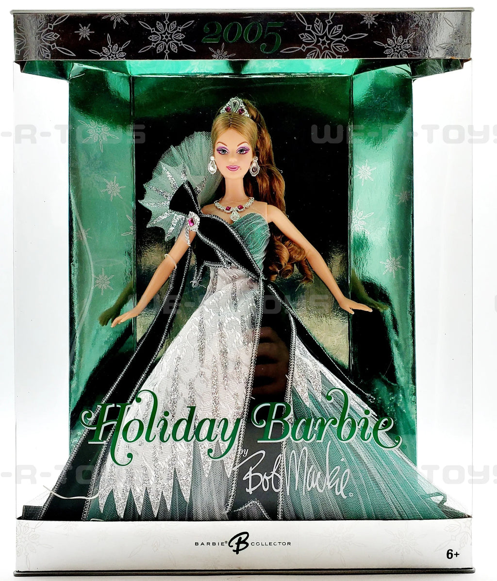 Bob by 2005 Mattel Holiday H8583 Emerald Doll Mackie Barbie