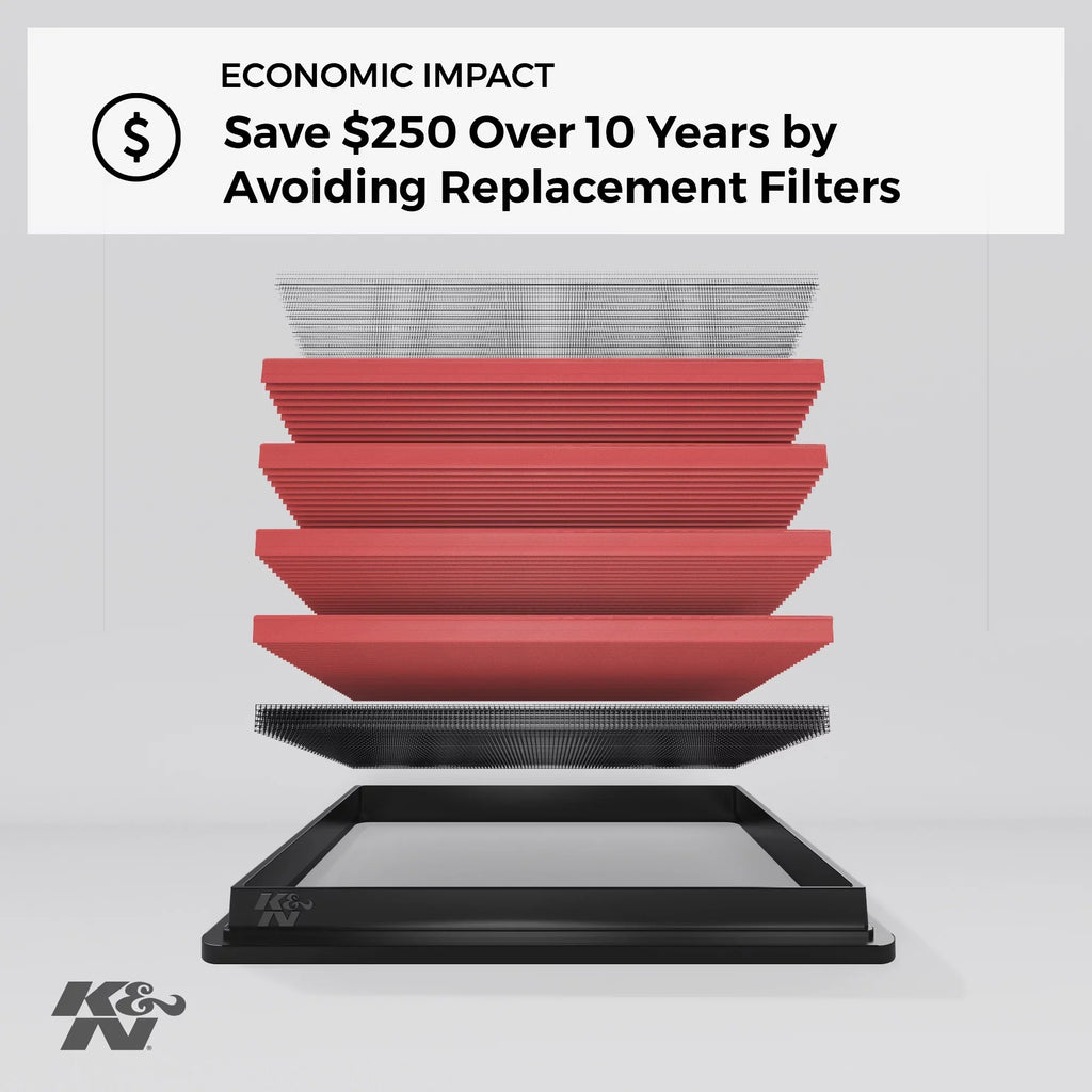 Filter: Replacement Premium, QX80, (Armada, K&N 2012-2019 QX56), Engine V8 33-2456 Filter: Air Patrol, 5.6 L High Performance, Washable, Nissan/Infiniti