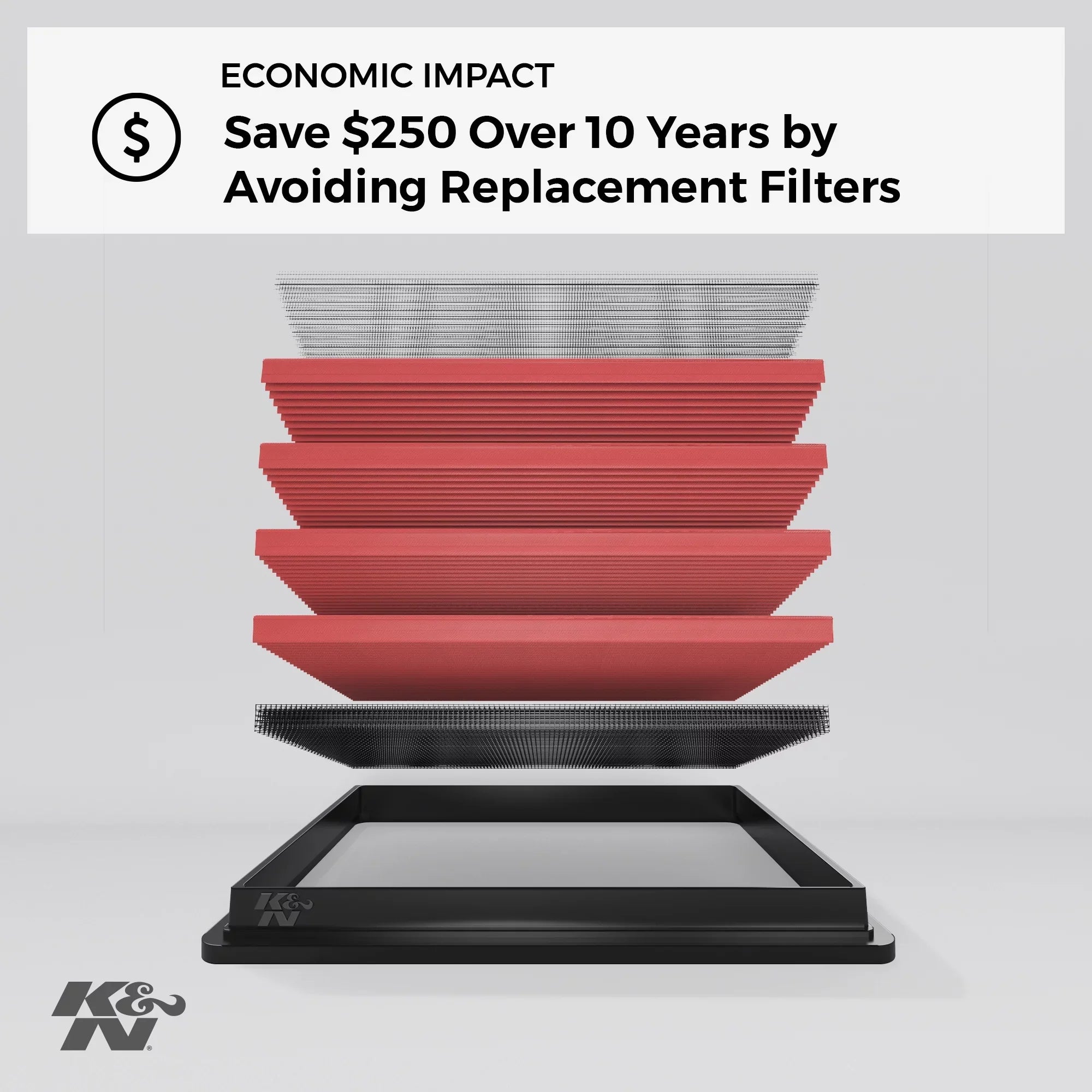 Filter: Replacement Premium, QX80, (Armada, K&N 2012-2019 QX56), Engine V8 33-2456 Filter: Air Patrol, 5.6 L High Performance, Washable, Nissan/Infiniti