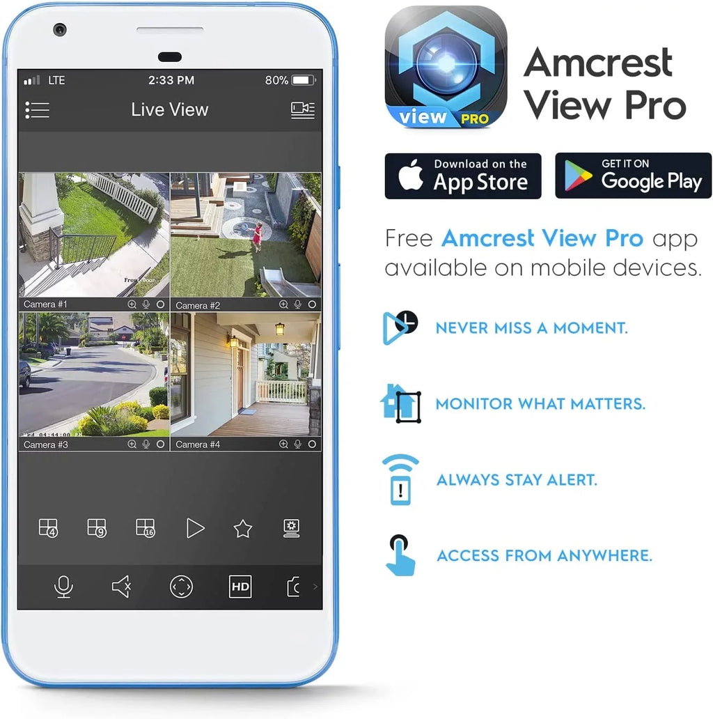 Amcrest Perimeter Vision, IP5M-W1150EW-AI PoE Built-in IP Microphone, AI FOV, Wedge Vehicle Security 5-Megapixel Human 98ft Camera Night IP Camera, Detection, Outdoor, 5MP@20fps & 130¡ã Protection,