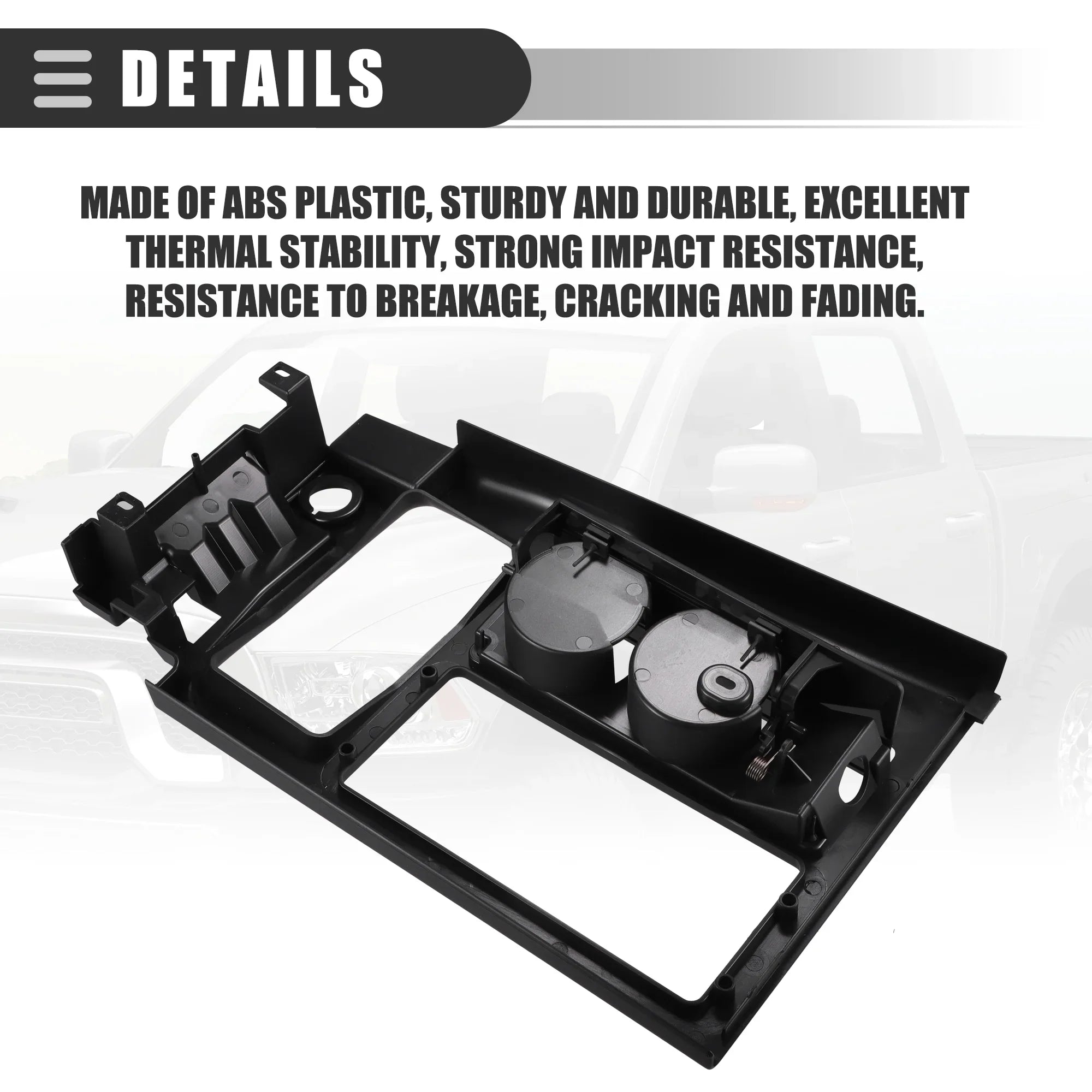 Unique No.10161884 1994 Corvette Black Plastic Holder Cup Replacement Chevrolet Bargains Car for