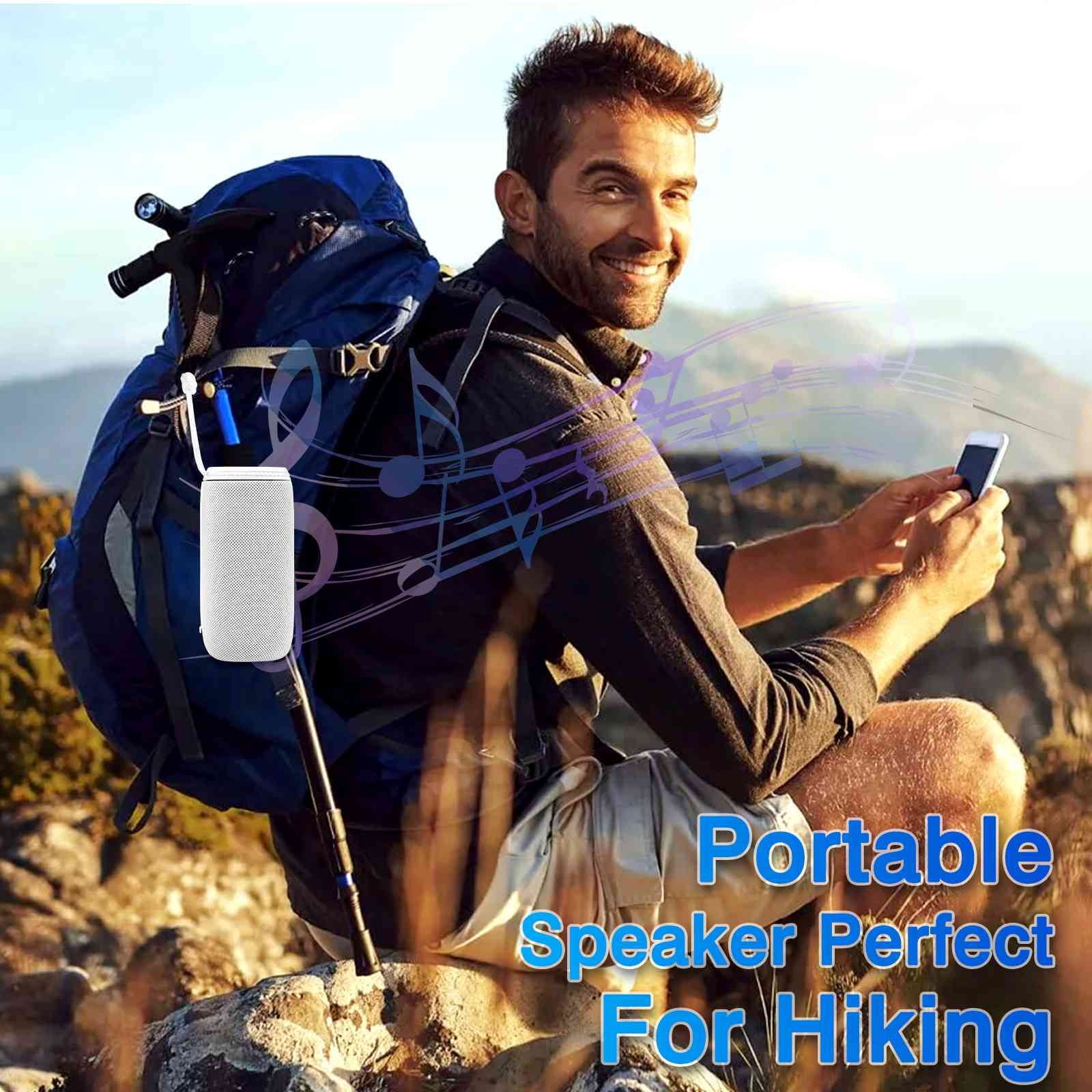 HD White Xperia 360¡ã Plus Scorpio with Bluetooth XA1 Portable Sound for Punchy True Surround - UrbanX Sony Pairing, Waterproof Speaker Wireless Speakers Series Speaker, IPX5 Bass, BT5.3,