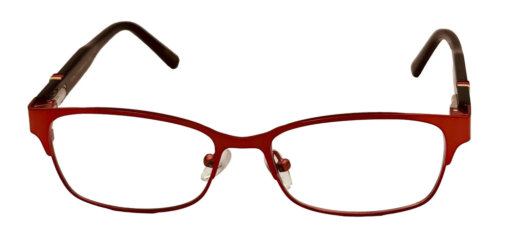 Kitty Kids Metal 1 280. Eyewear 49mm Rectangle Hello Red Frame.