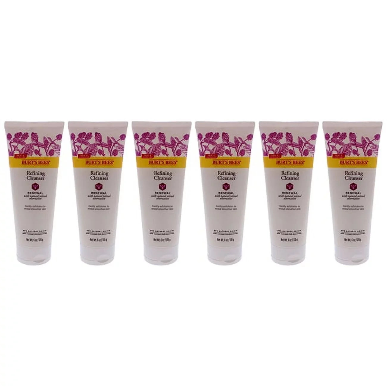 '- Unisex oz Cleanser Pack Refining Bees 6 for Burts of - Cleanser 6 by Renewal