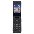 4GB, Alcatel, Black - Phone Prepaid SmartFlip AT&T