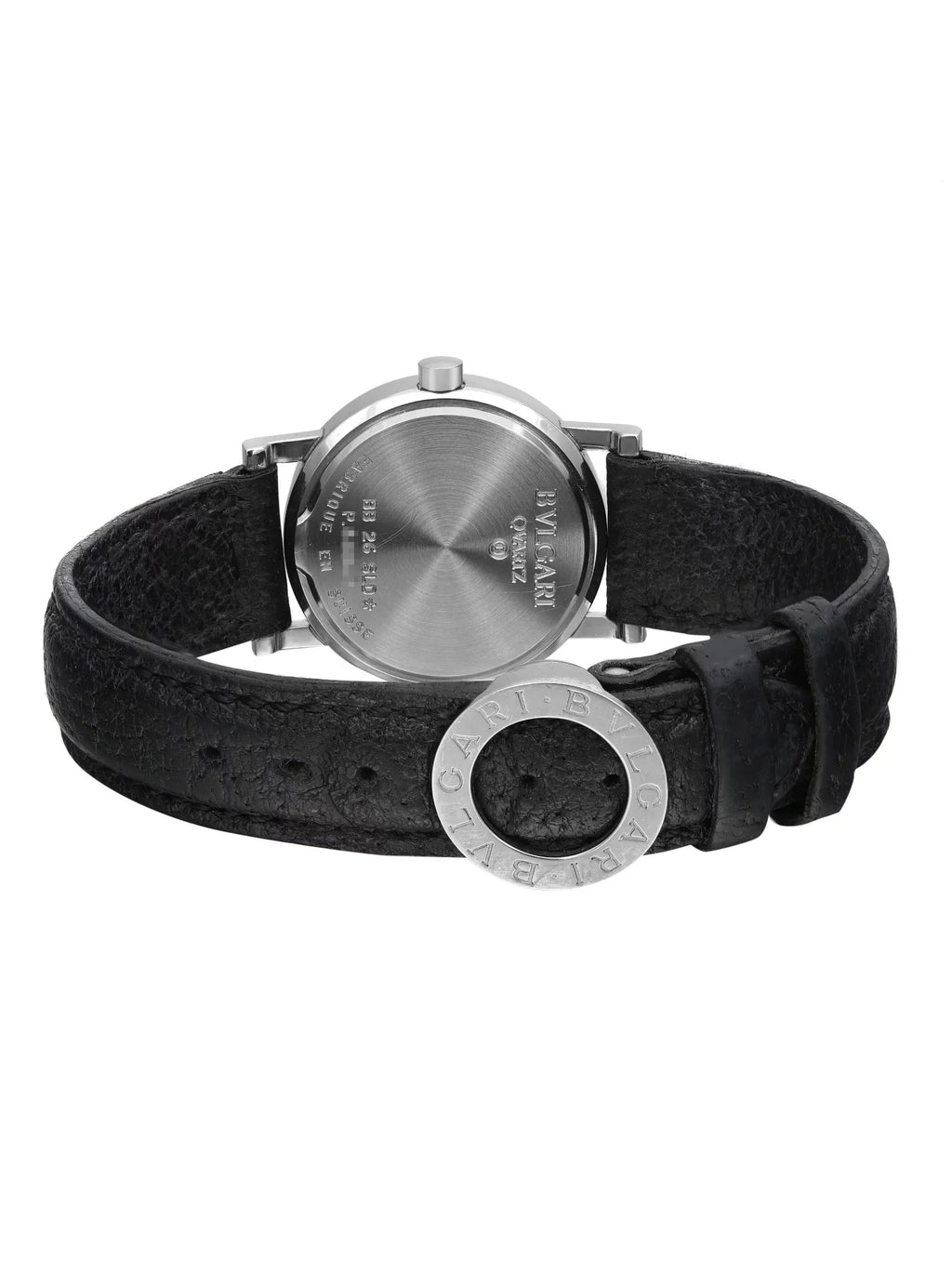 SLD BB Steel 26mm Black 26 Ladies Bvlgari Bvlgari Quartz Dial Watch
