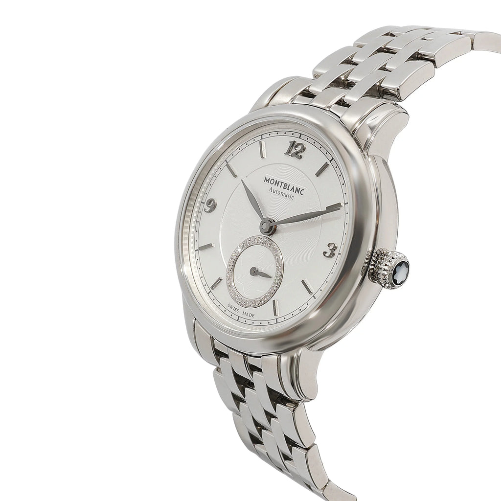 7470 Steel Pre-Owned in Legacy Montblanc Watch Star Women's 118535 Stainless