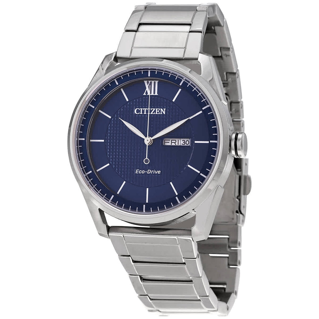 Citizen Dial Men's Blue Watch Eco-Drive AW0081-54L Classic