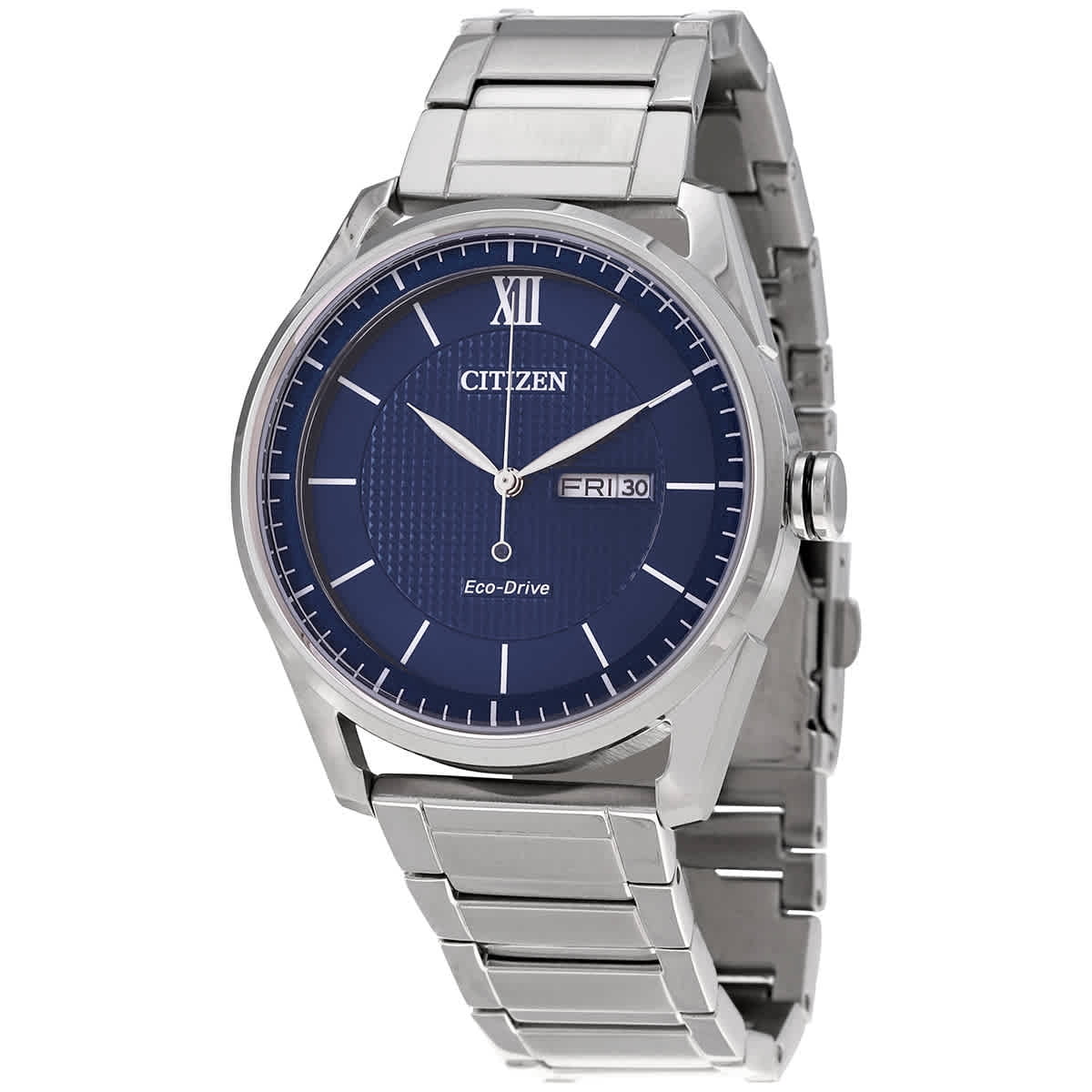 Citizen Dial Men's Blue Watch Eco-Drive AW0081-54L Classic