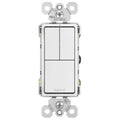 White & Seymour 15A, 1 Switch, Single-Pole Pass Radiant 3 RCD113WCC6 Legrand - Quantity