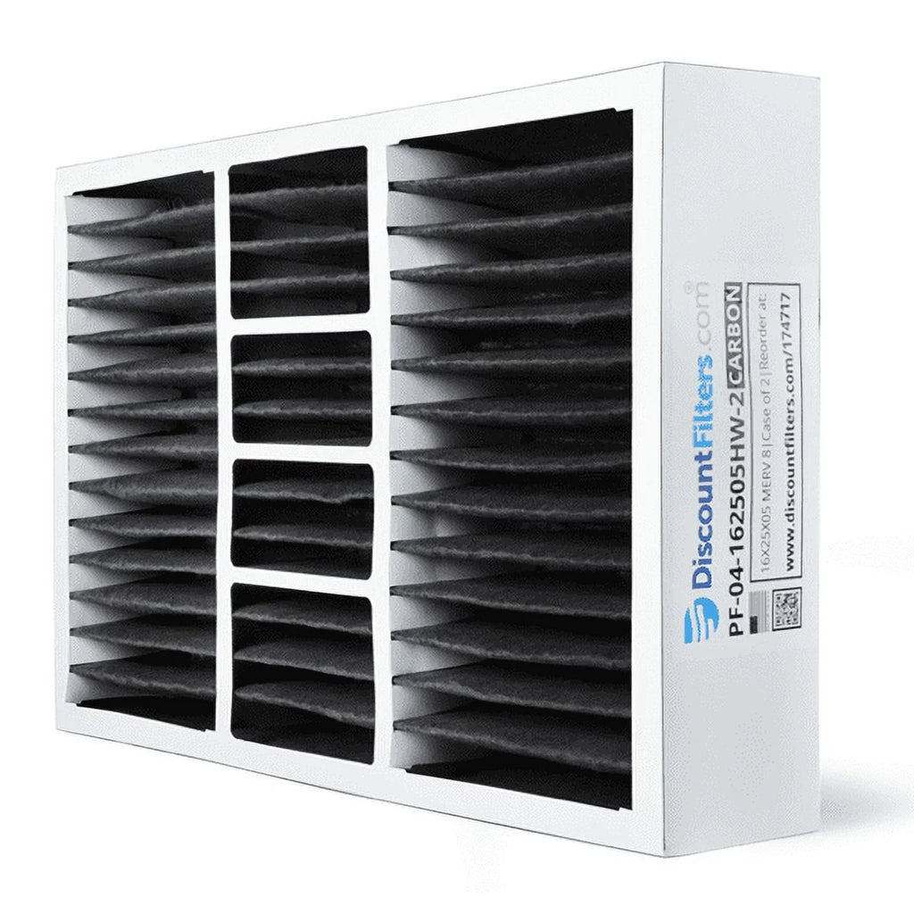 Replacement 2-Pack 16x25x5 , CF200A1008 Odor 8 AIRx Filters Honeywell FC100A1029 Filter CF200D1625 for MERV Air Media
