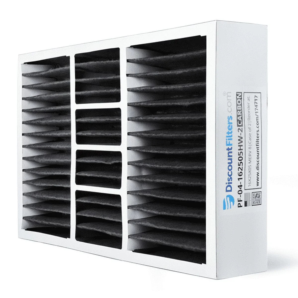 Replacement 2-Pack 16x25x5 , CF200A1008 Odor 8 AIRx Filters Honeywell FC100A1029 Filter CF200D1625 for MERV Air Media