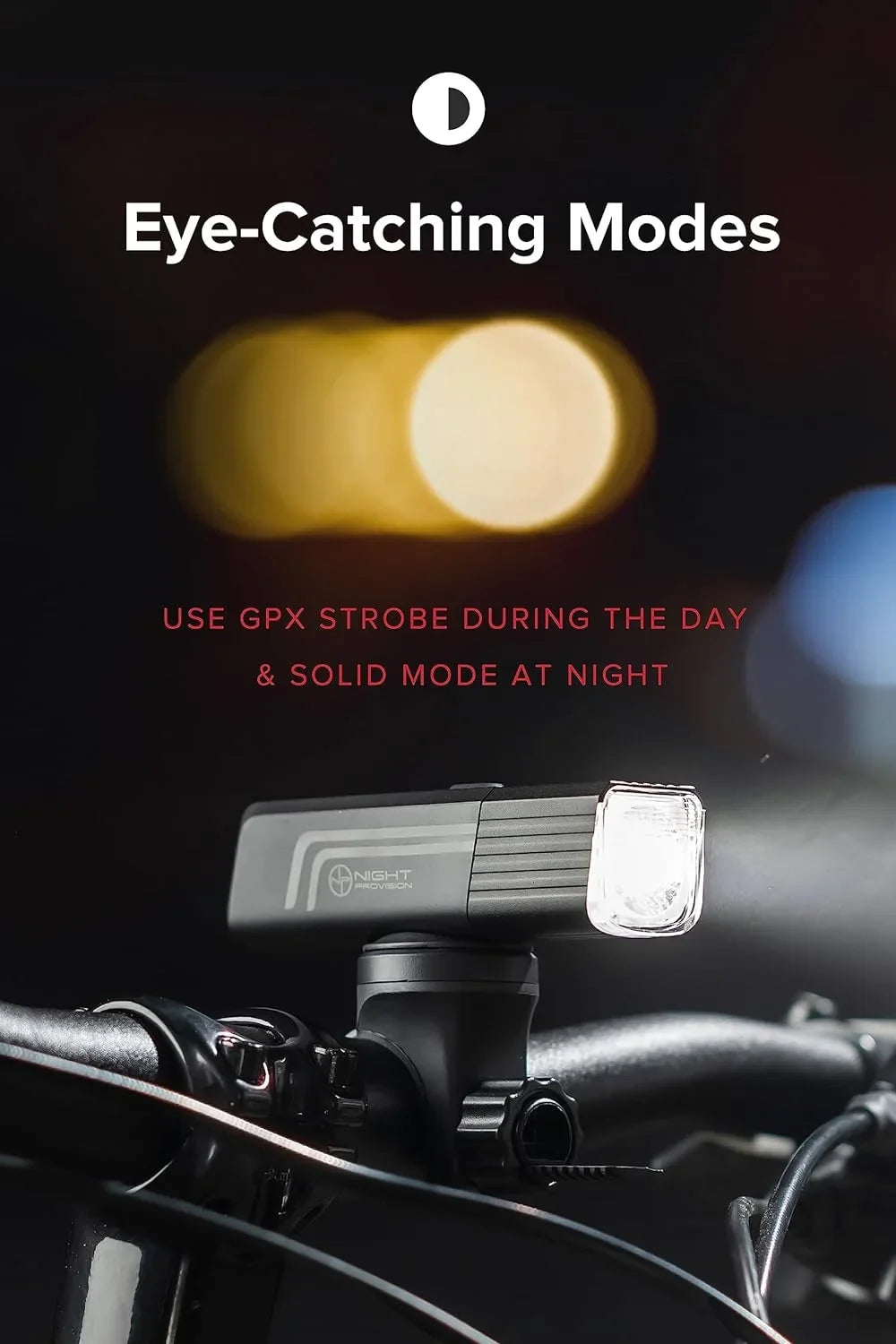 2023] Mounts Light and Bike Lights USB-C Front GPX-950 Compatible Back Rechargeable Garmin/Go-Pro Bicycle with [New