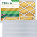 HVAC Furnace AC Pleated 11 Filterbuy MERV (5-Pack) Filters Air 10x25x4