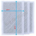 WHITE SUPPLY RAYAIR Replacement Compatible Pack) Filter (3 17x25 Air with MicroPower Cleaner Pads Guard