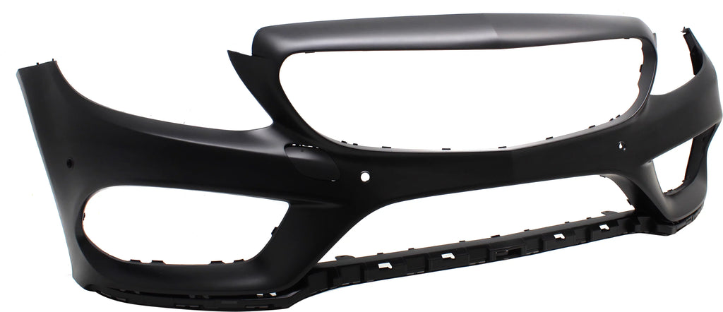 MB1000491C Primed Front For 2017-2018 AMG CAPA C43 Bumper Cover
