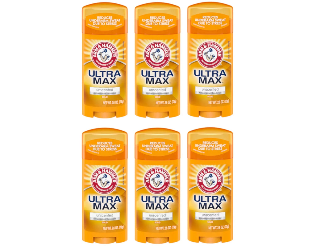Anti-Perspirant HAMMER Deodorant of & Unscented ULTRAMAX Solid ARM 6) 2.60 oz (Pack