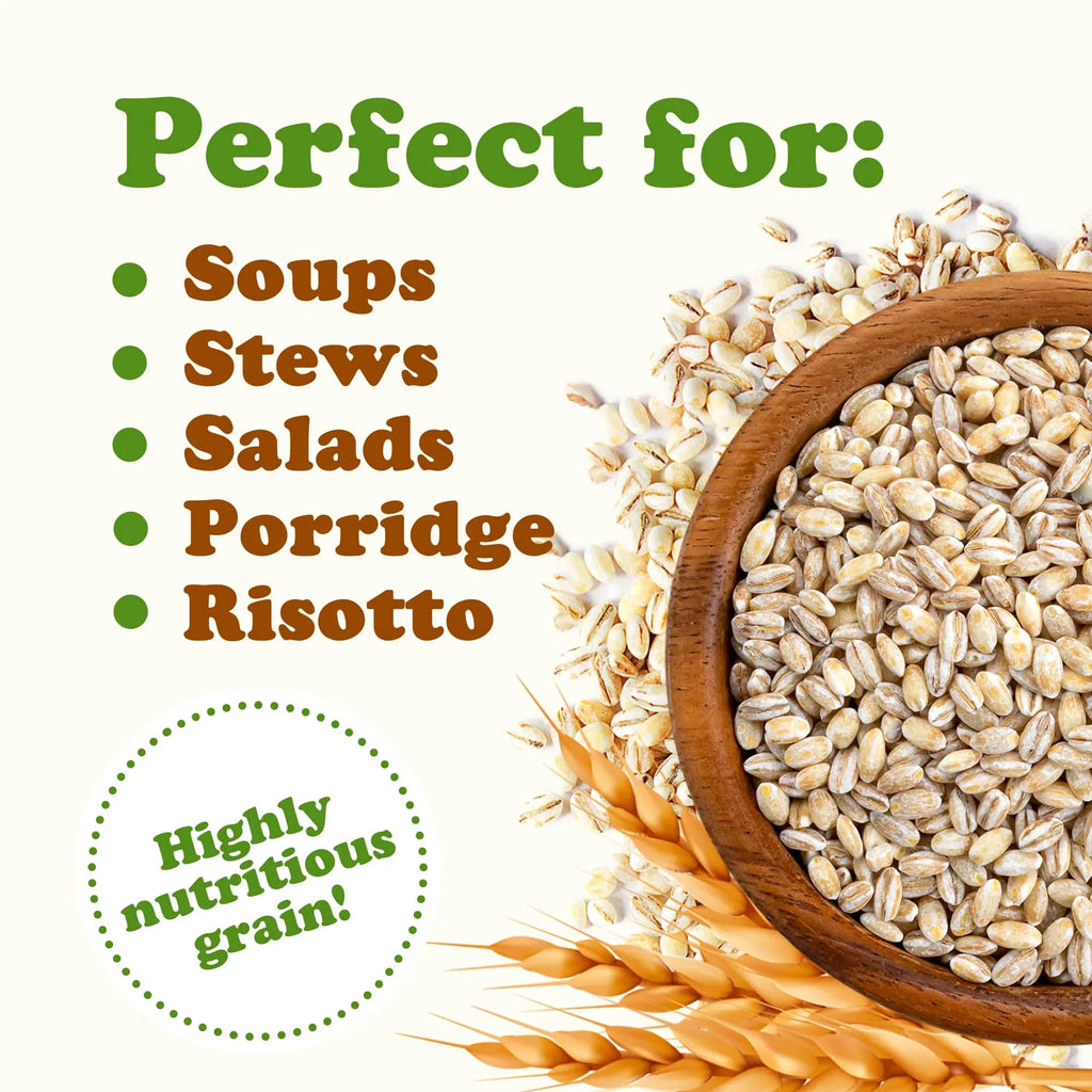 Kosher Pearled Barley, Live, 5 Pounds, to Food