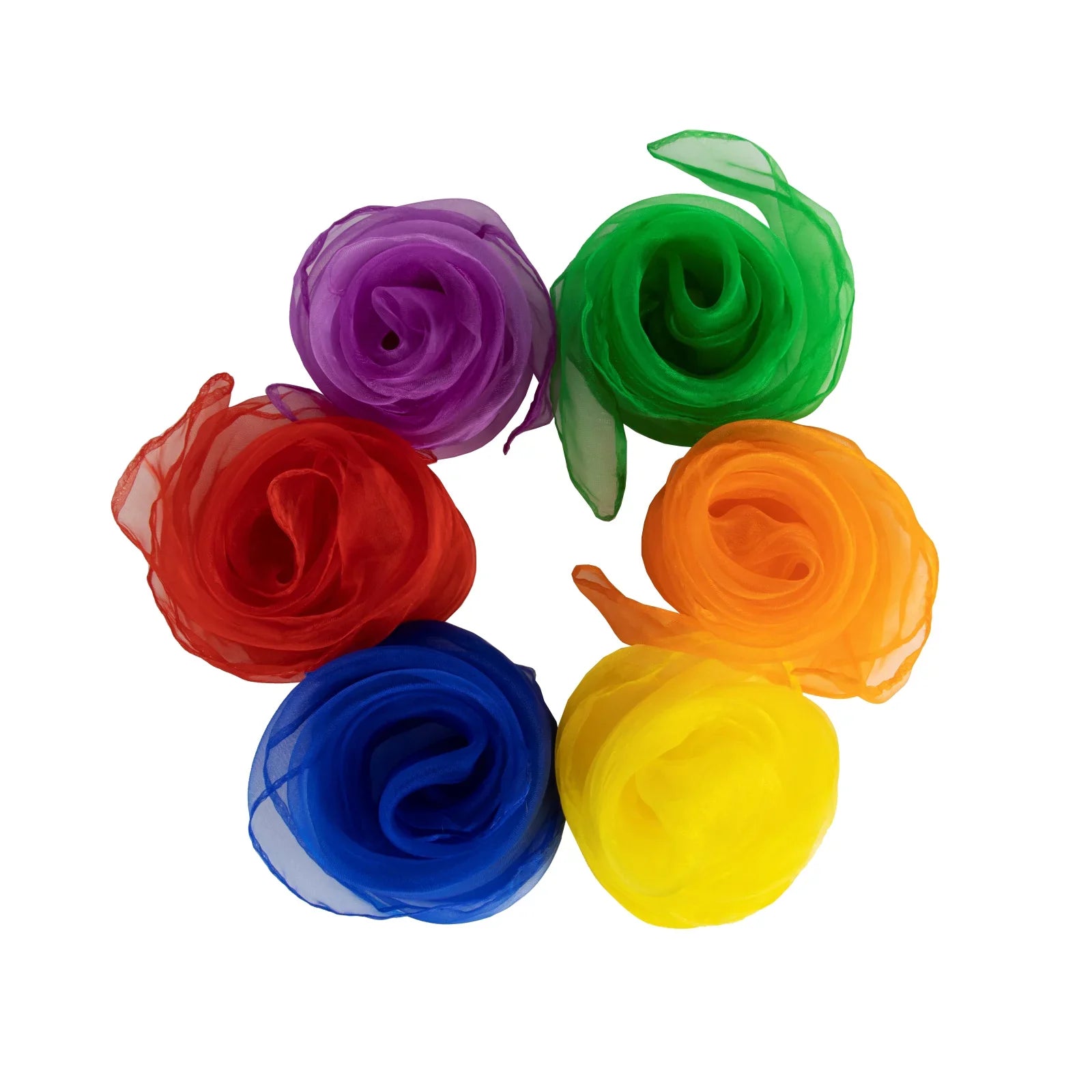 Movement Inch Scarves, Scarf Toptie Square Rhythm for 24x24 Class Pcs 120 Music Juggling Clown Dancing