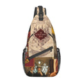 Women Harry Potter Logo Bags Diagonally Sling Daypack Men For Bag Backpack Chest Crossbody Adults Teen Travel