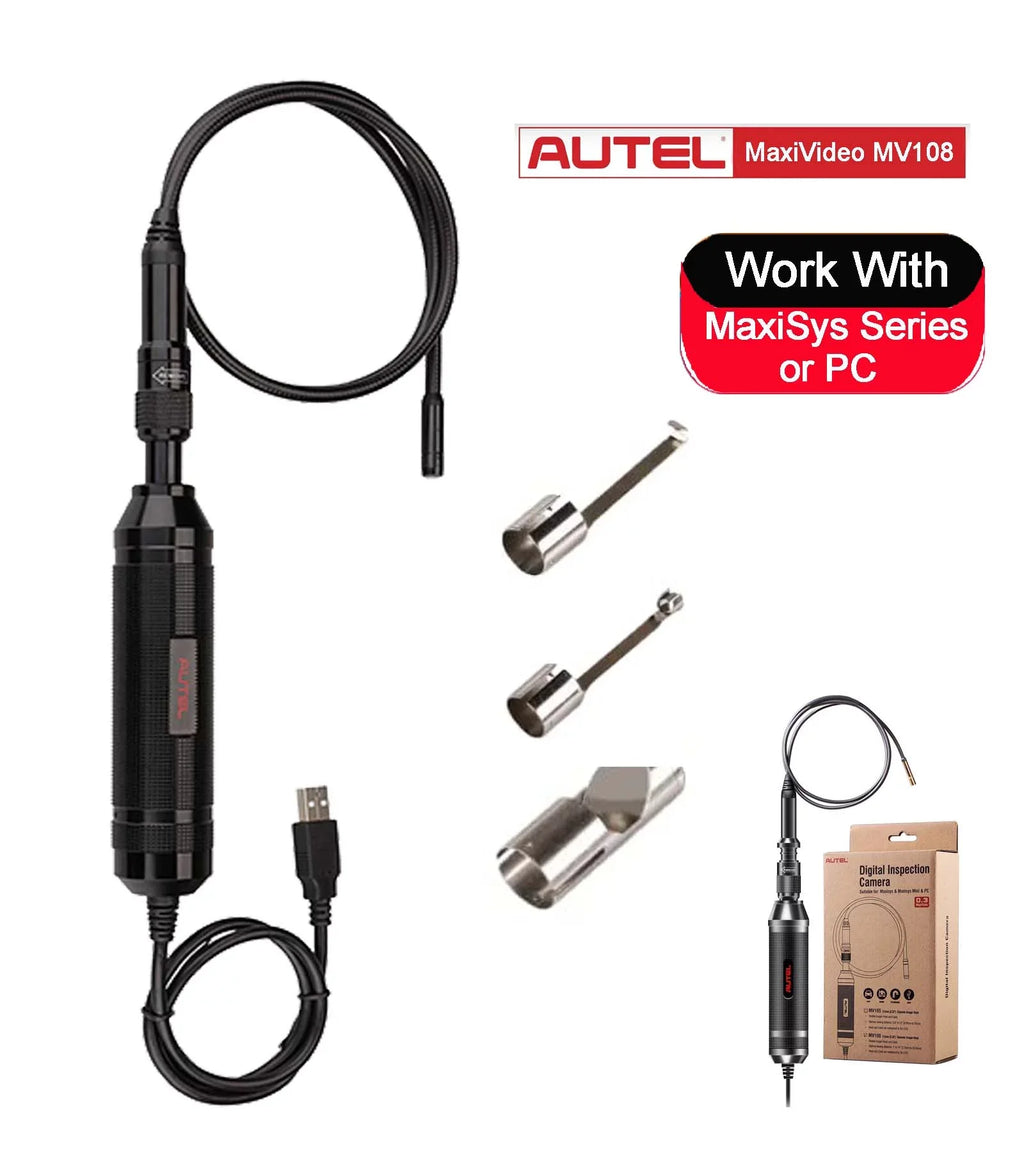 Imager PRO Digital with Scope MS906TS MS906 MS906 with PC Work MS909 MS906BT Inspection Ultra MS906S Autel MaxiVideo Camera MS Elite-MV108 Waterproof MS919 PRO-TS MS908P MV108 Head MX808 MS Video