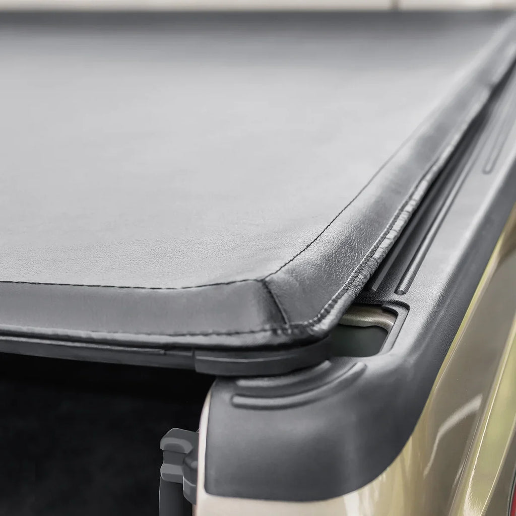Bed Fits Cover Drive Tonneau Dodge Bed Truck Soft 6.5Ft 02-18 Ram Roll up Auto 1500