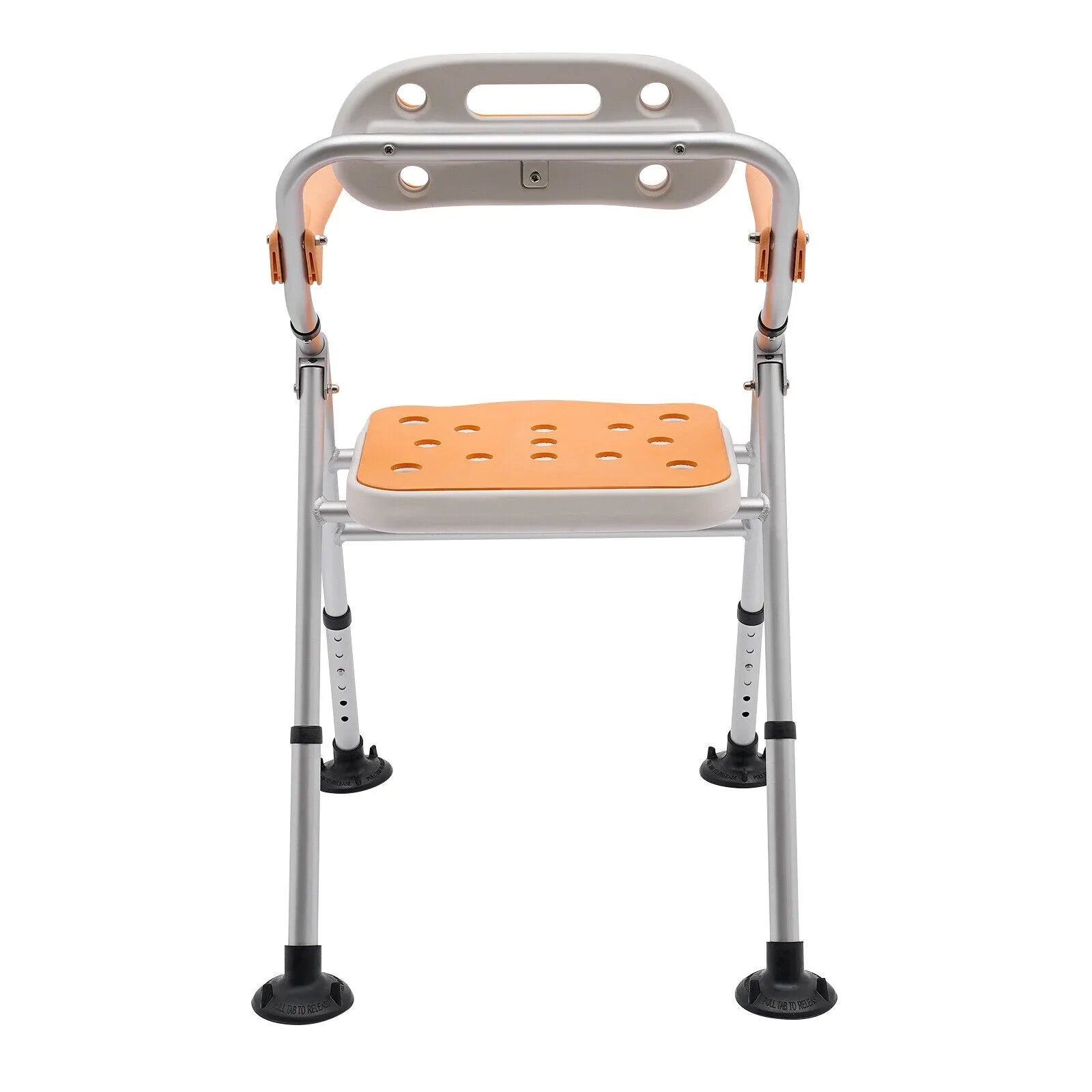 330lb Bath Adults Shower Bench for Tub Seat Handicap Stool Seniors Chair Folding