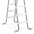 12' with Pool Prism Ladder Swimming Ground 48" Bundled Above x Ground Frame 30"