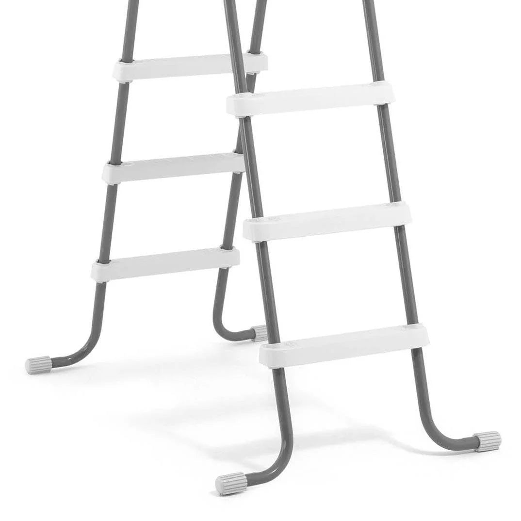 12' with Pool Prism Ladder Swimming Ground 48" Bundled Above x Ground Frame 30"